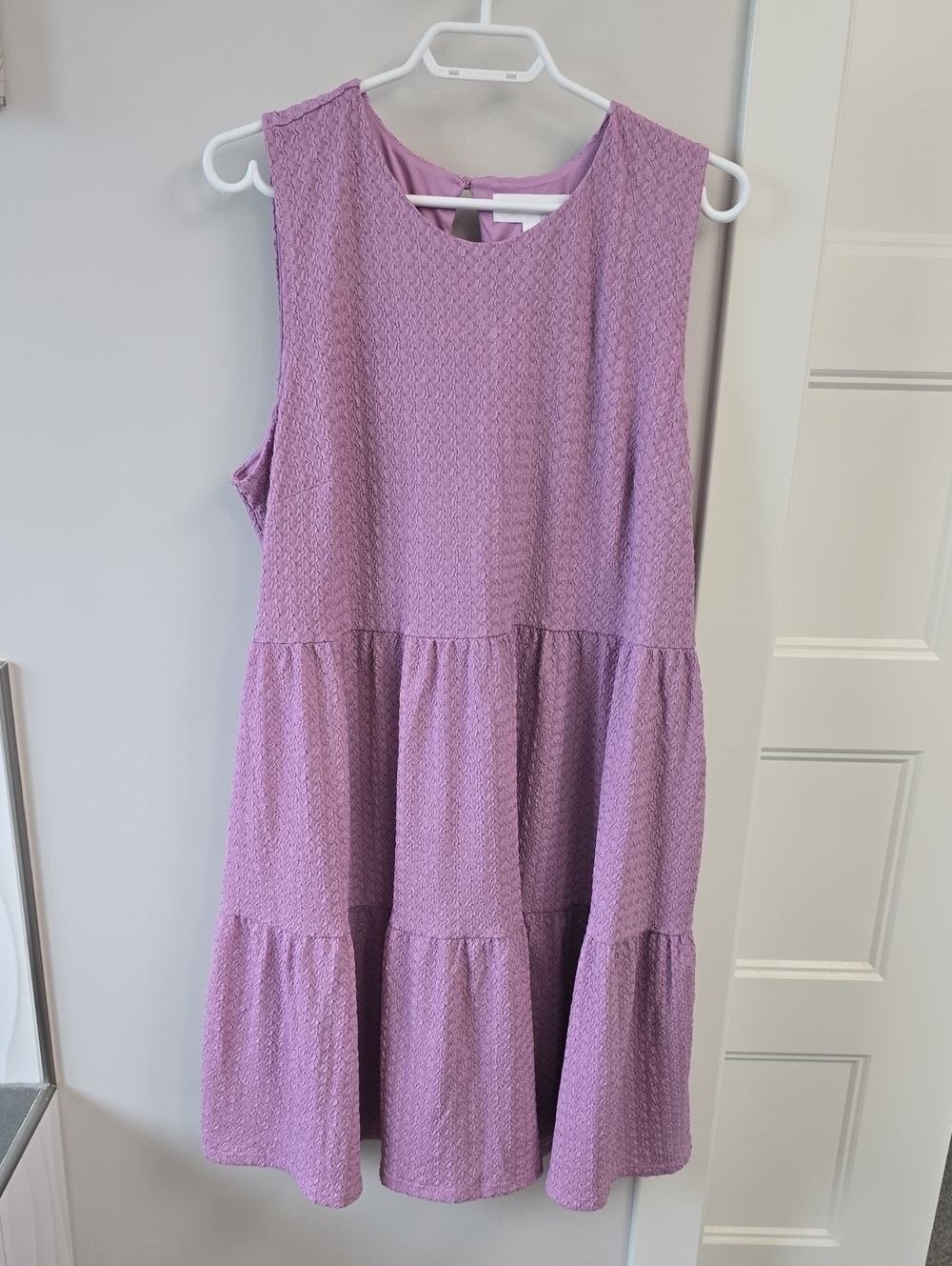 NWT Addition Elle Lavender Sleeveless Dress